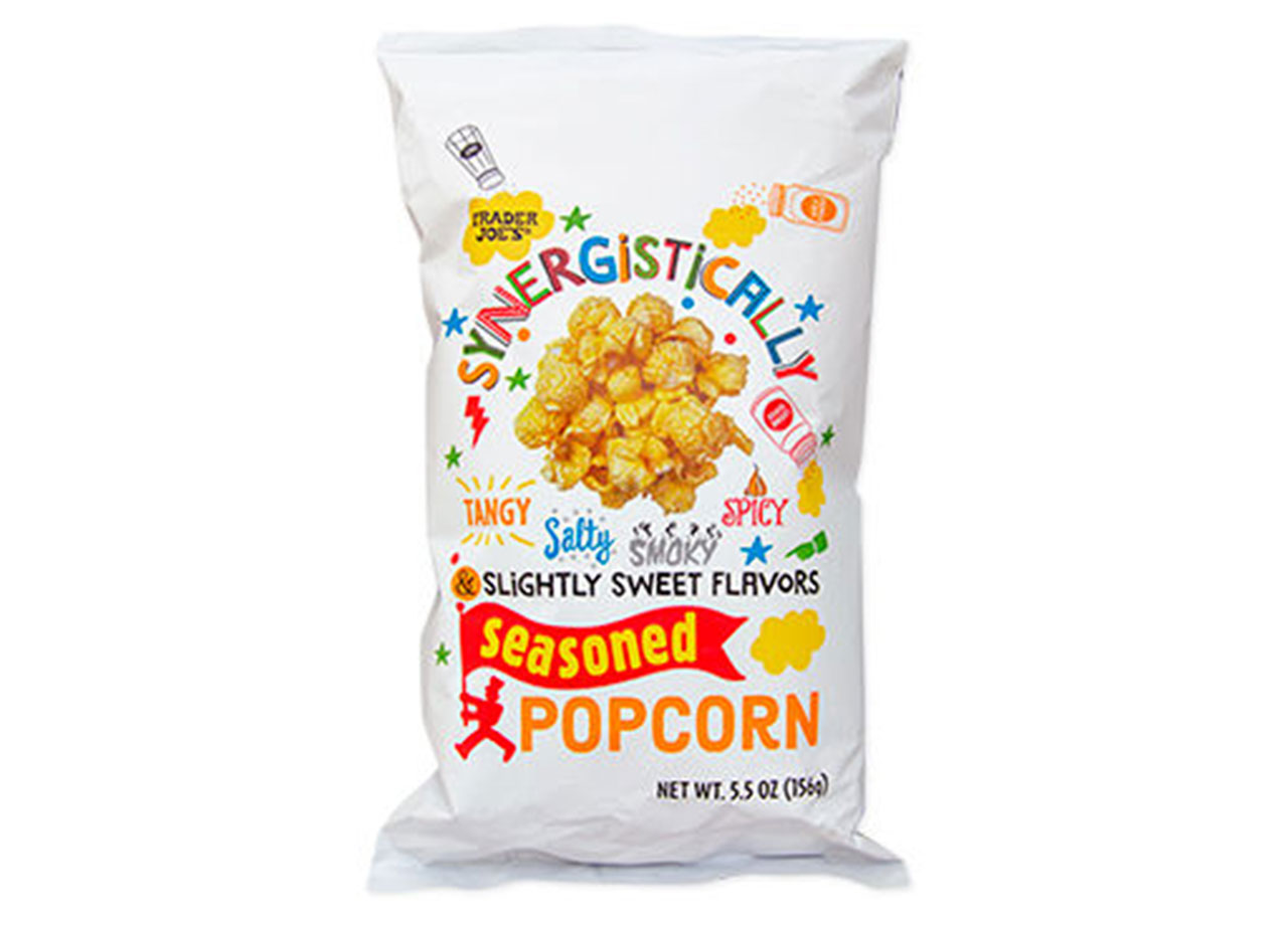 trader joes synergistically seasoned popcorn