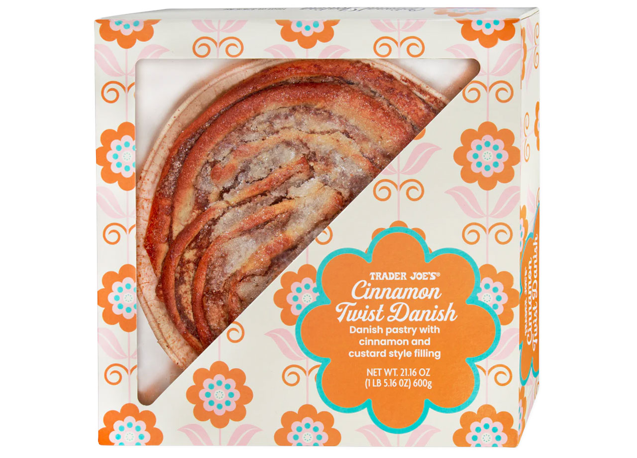 trader joes cinnamon twist danish