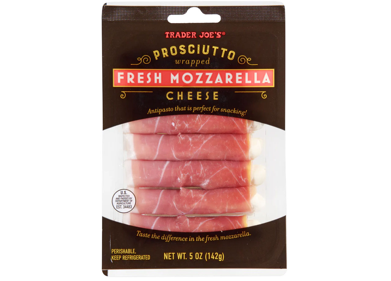 trader joes prosciutto wrapped mozzarella