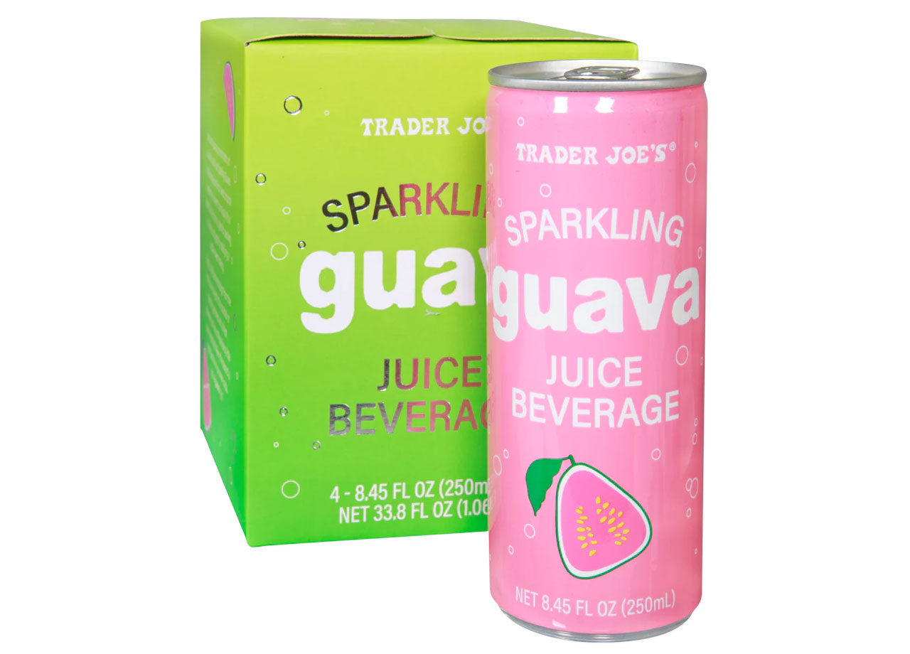 trader joes sparkling guava juice beverage