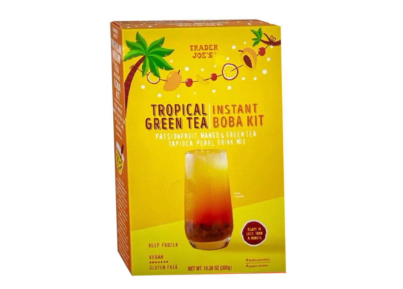 tropical green tea instant boba kit