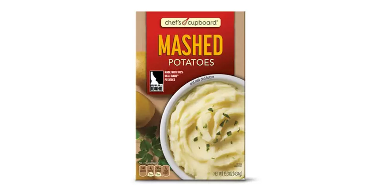 aldi instant mashed potatoes