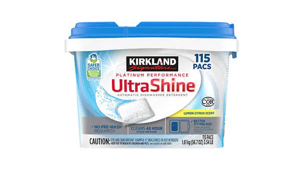 kirkland dishwasher pods