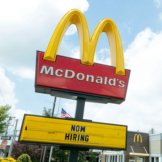 mcdonalds sign