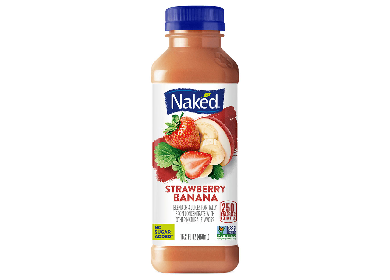 naked juice strawberry banana smoothie