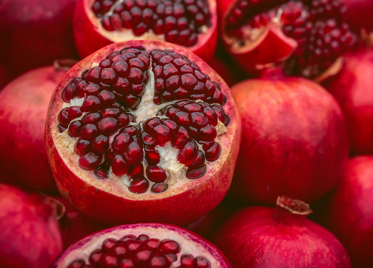 pomegranates