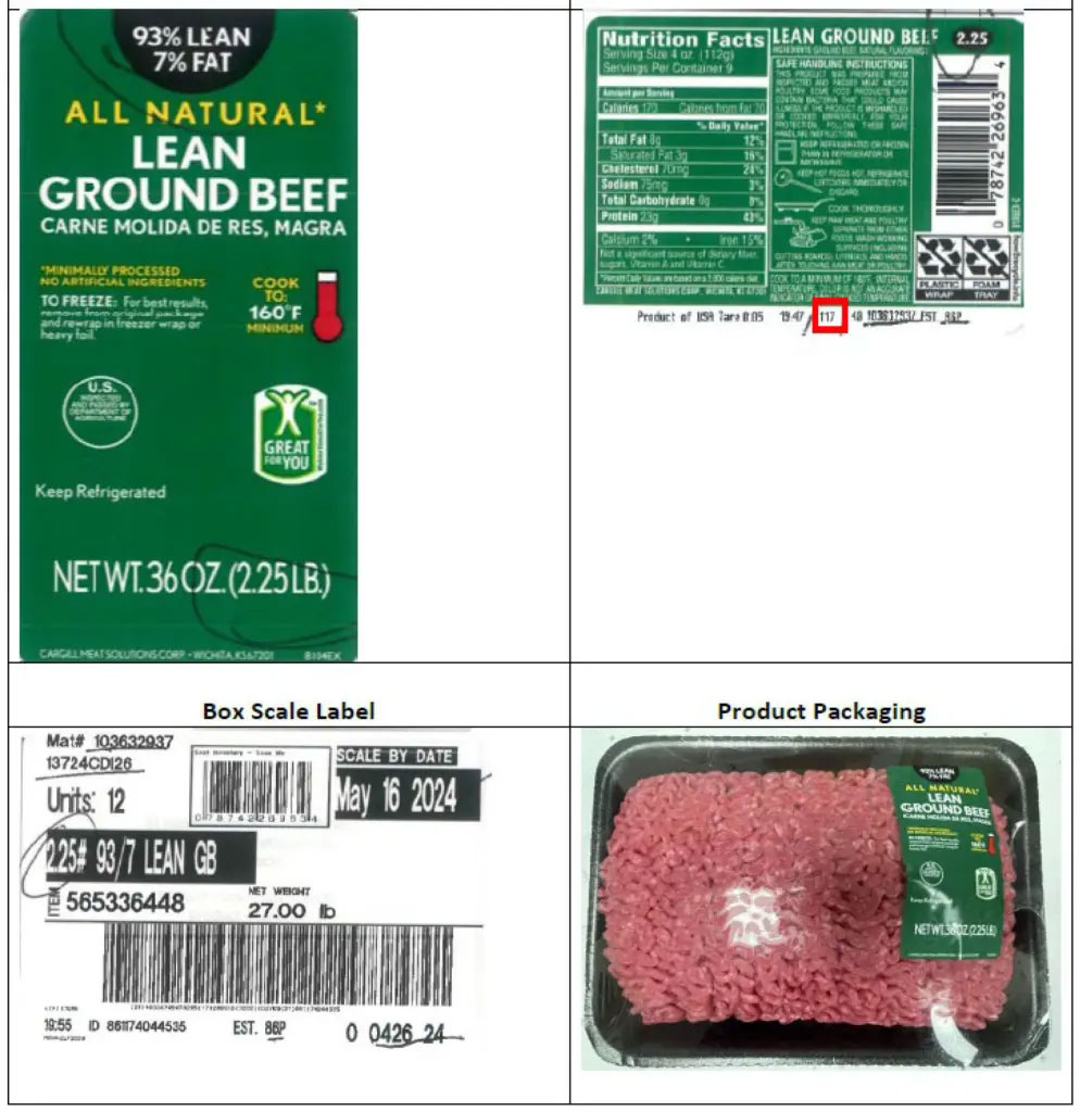 walmart prime rib patty 4 packs recall