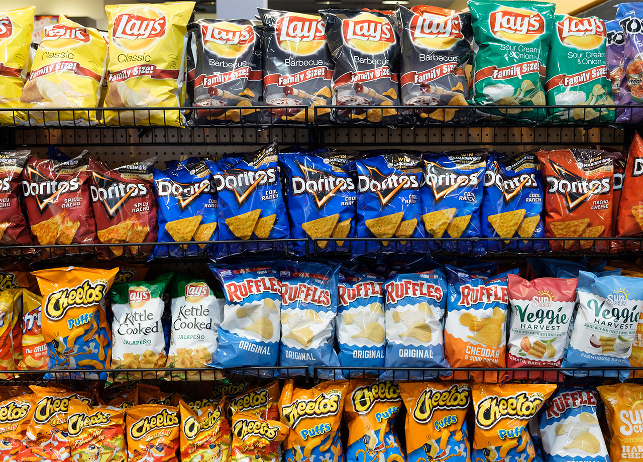 potato chip aisle