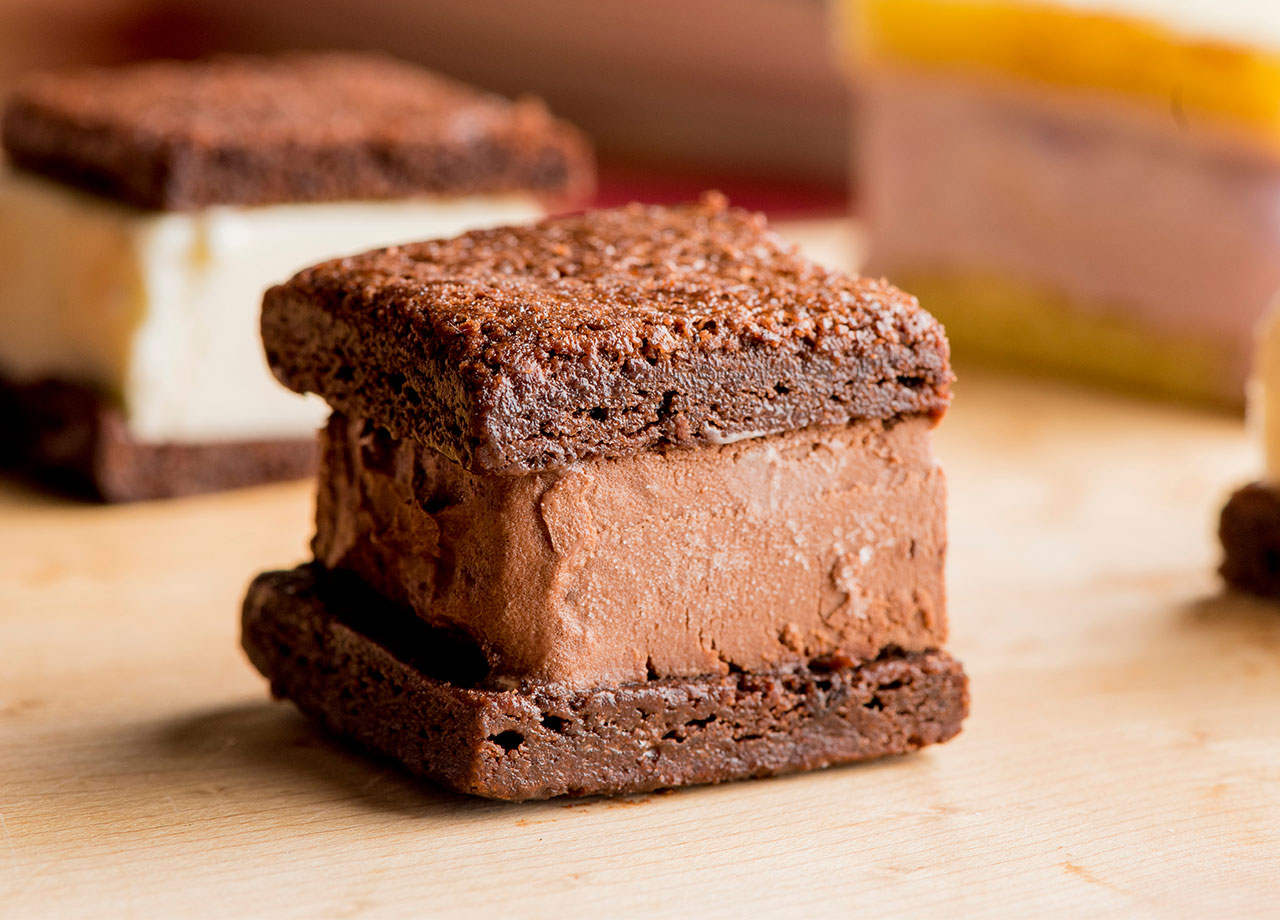 mini ice cream sandwiches