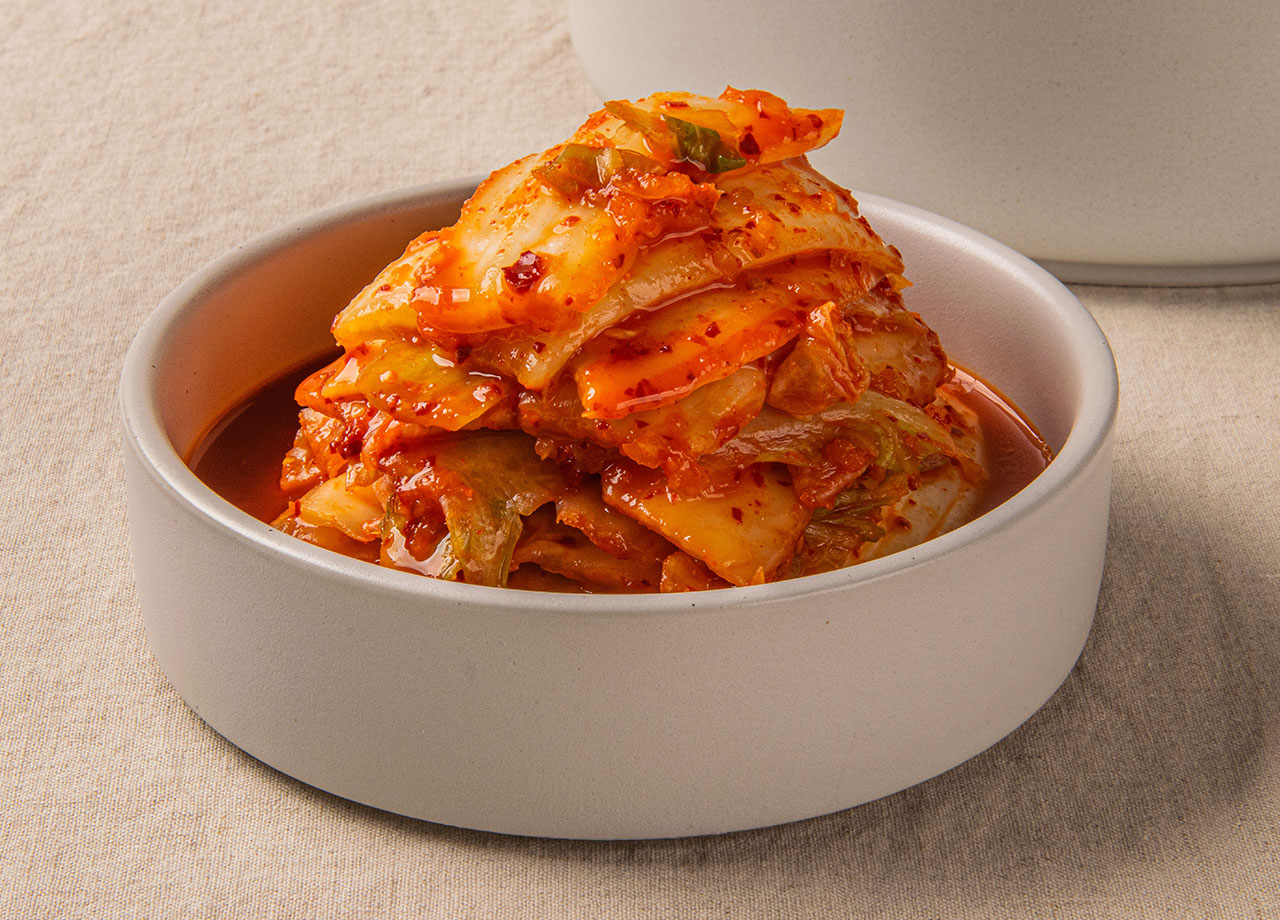 small bowl of kimchi
