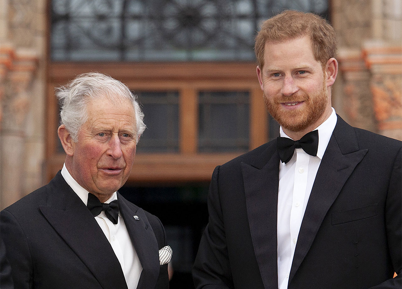 King Charles and Prince Harry Our Planet premiere