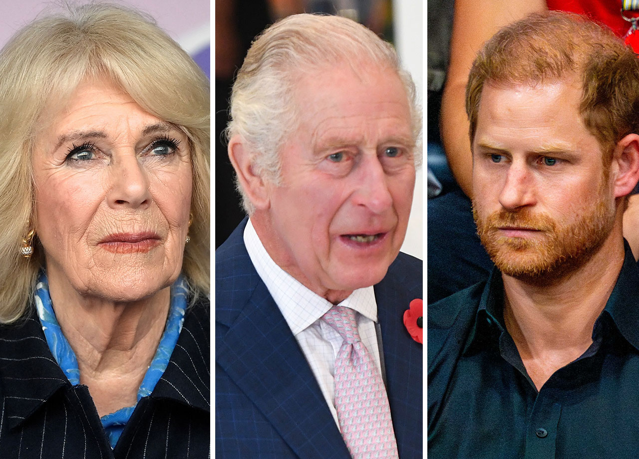 Queen Camilla King Charles Prince Harry