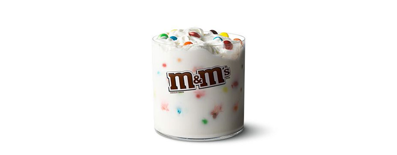 mcdonalds m&m mcflurry