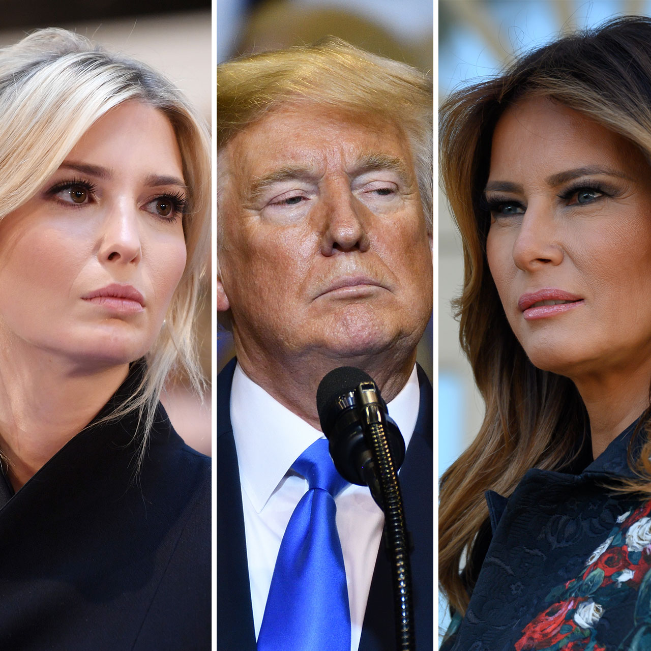 melania trump ivanka trump donald trump