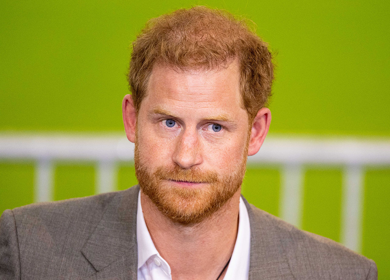 Prince Harry grey sports jacket