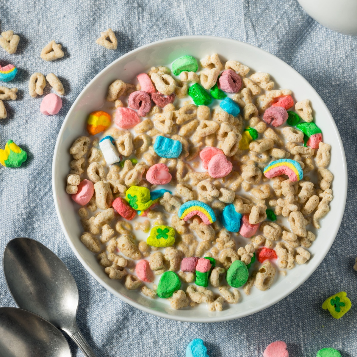 high sugar cereal