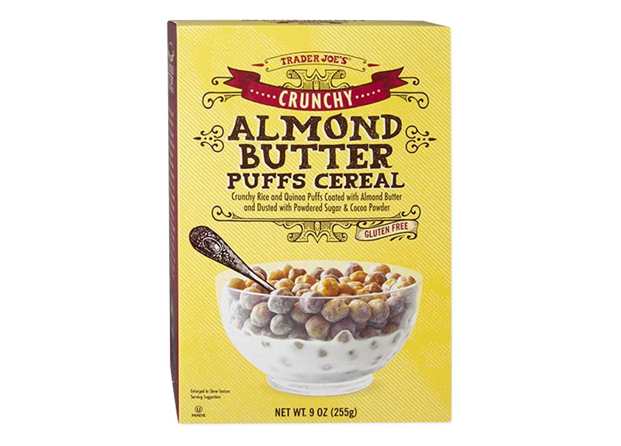 almond butter puffs cereal