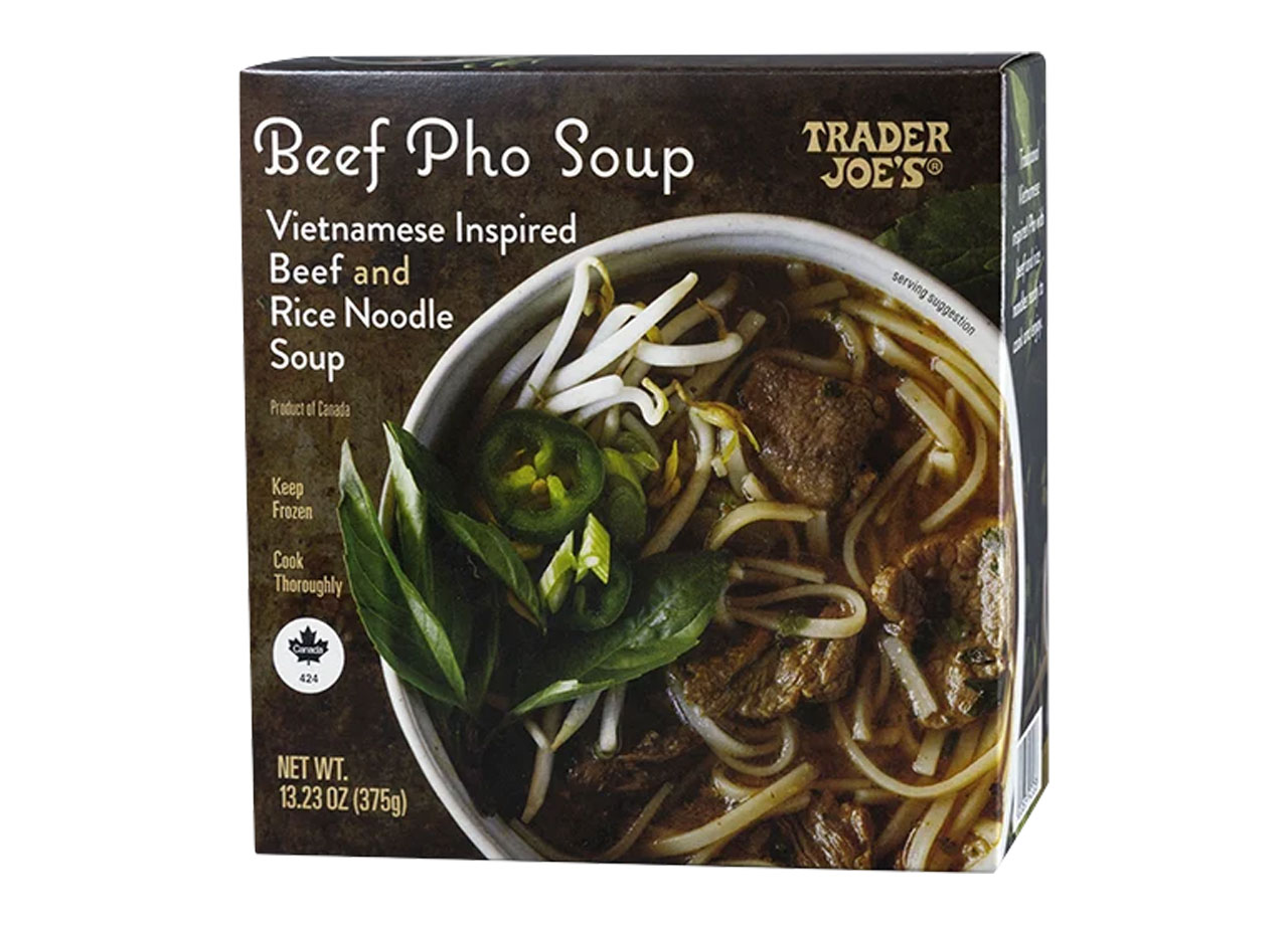 Trader Joes Beef Pho Soup Frozen