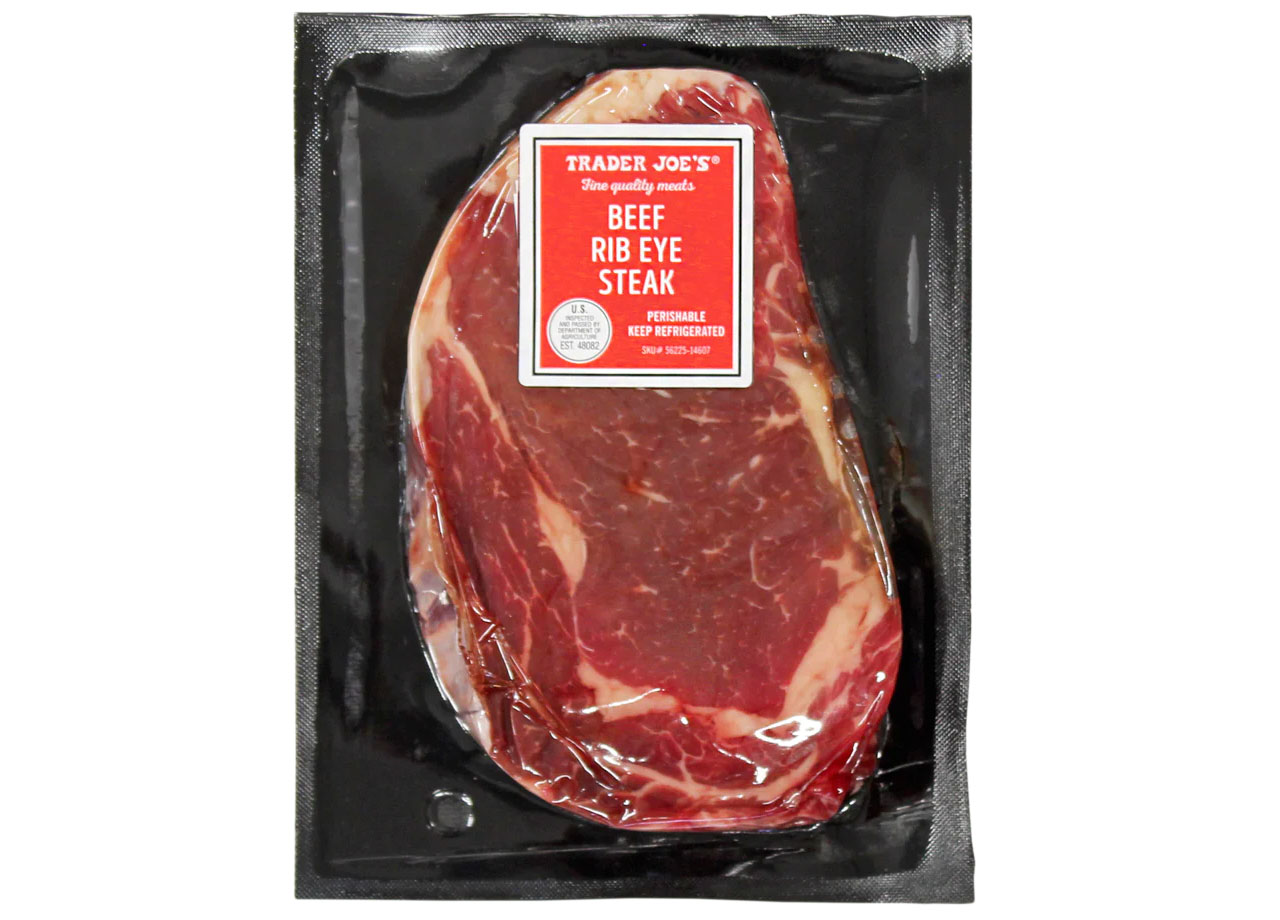 trader joes beef rib eye steak