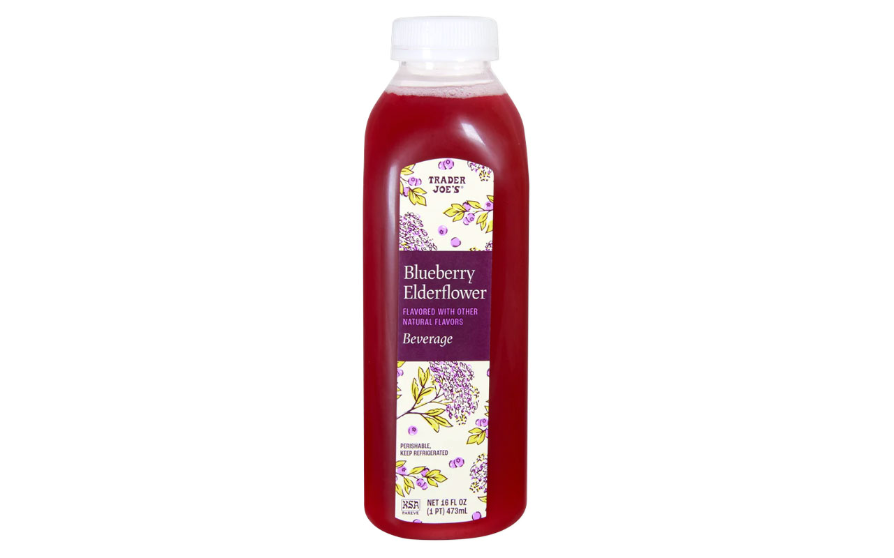 trader joes blueberry elderflower beverage