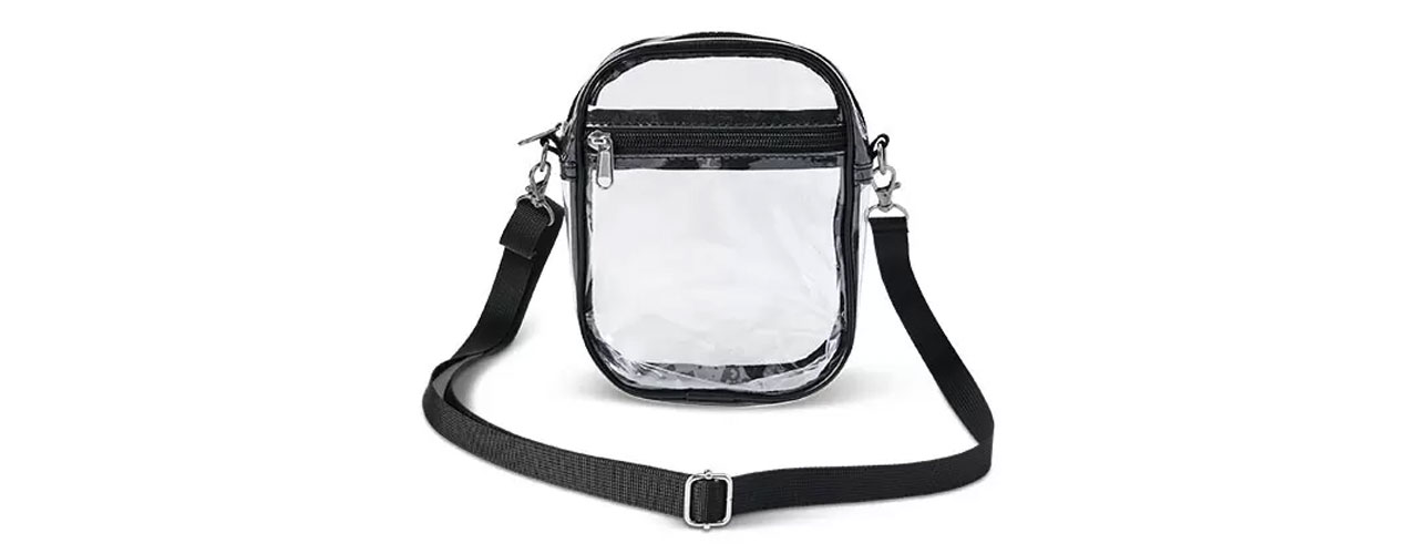 clear crossbody bag