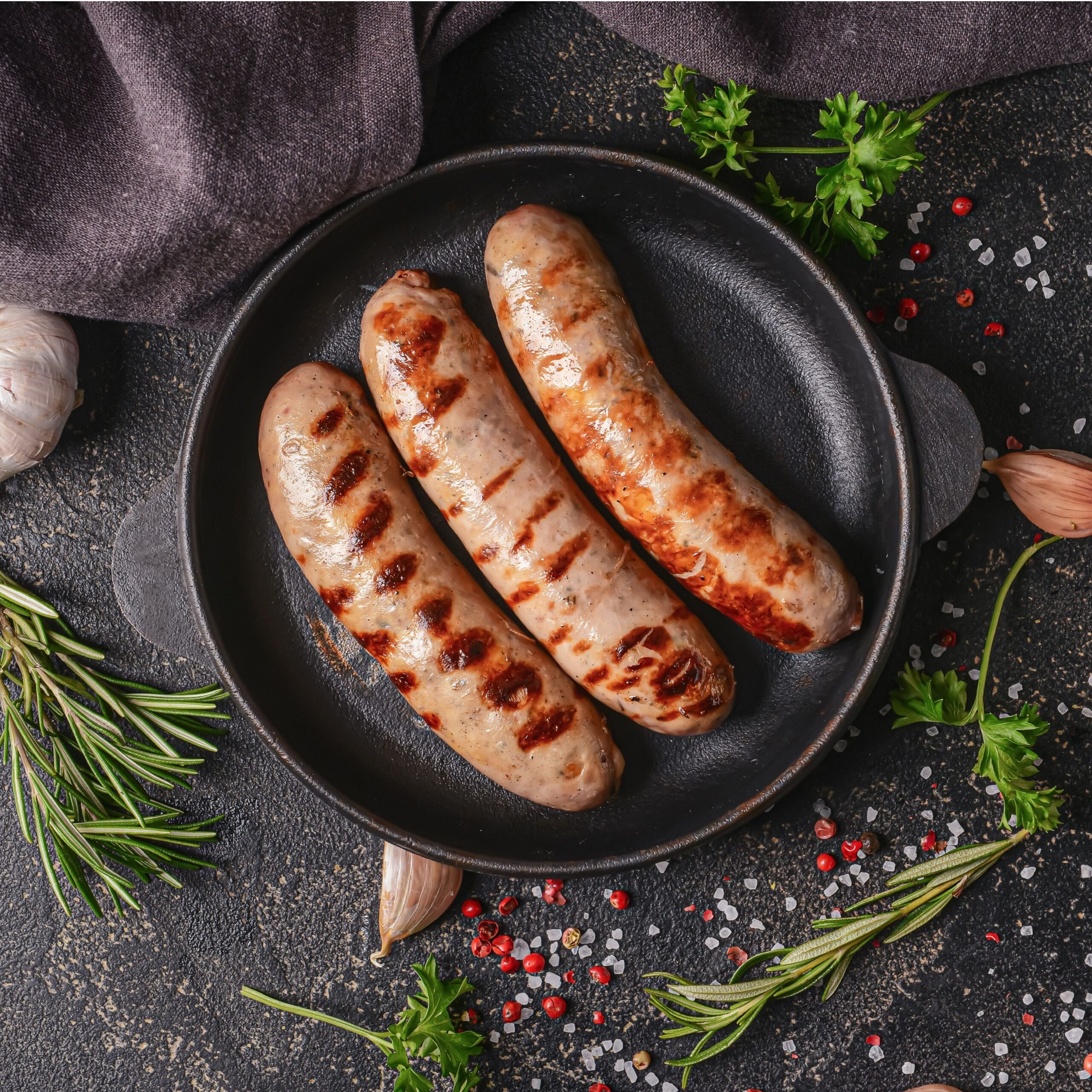 chicken sausages