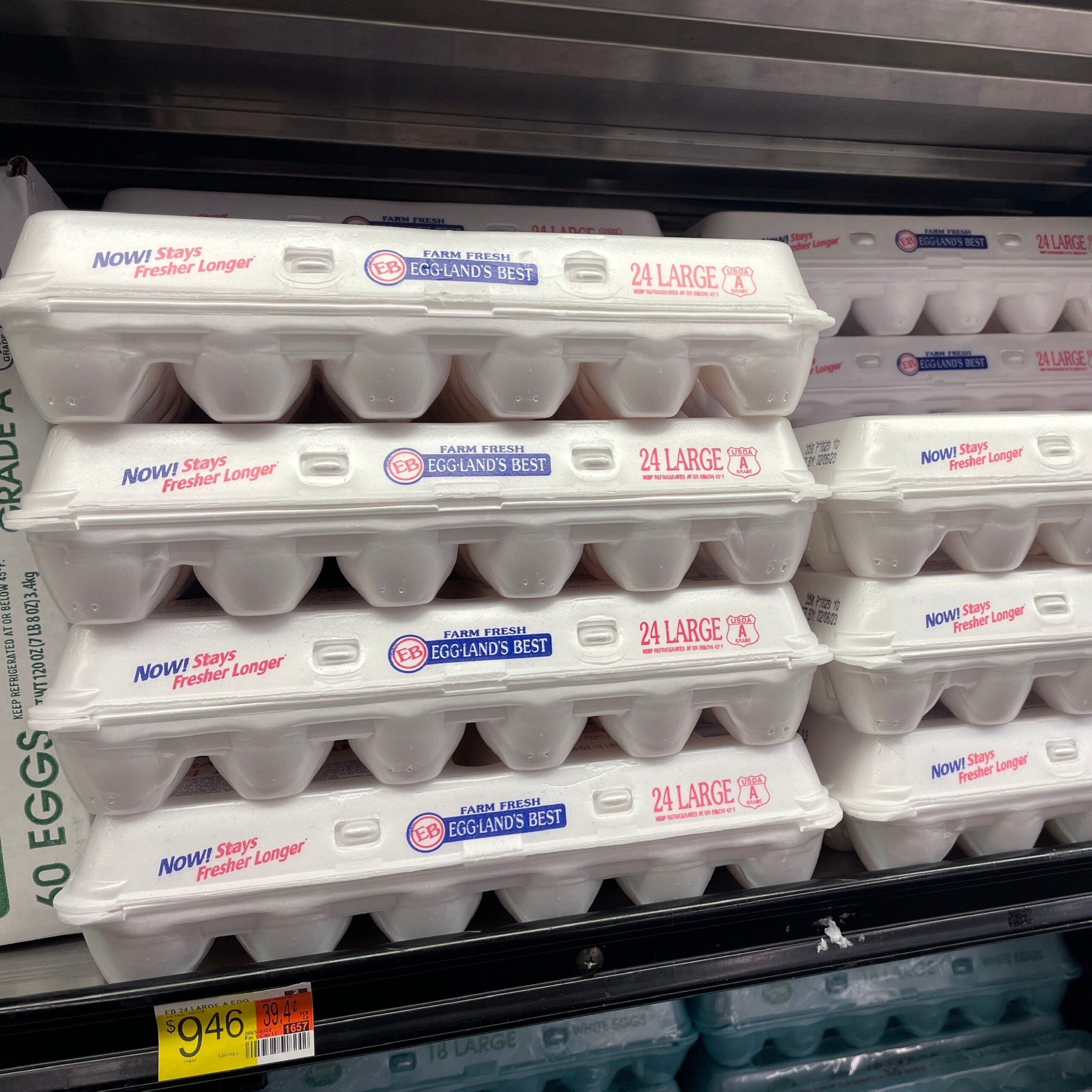 egglands best eggs on walmart shelves