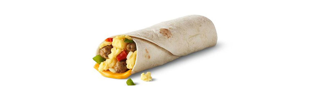 mcdonalds sausage burrito