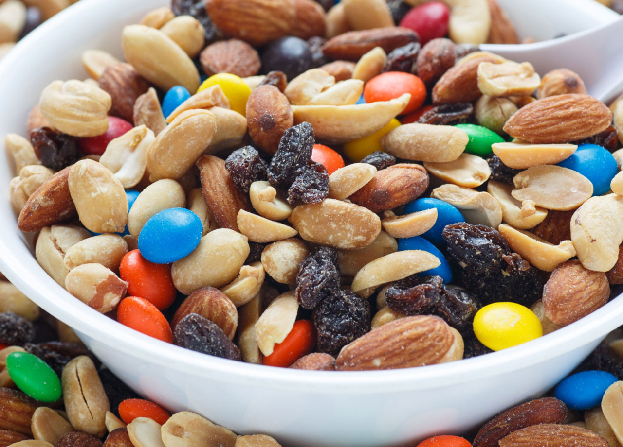 trail mix with mms