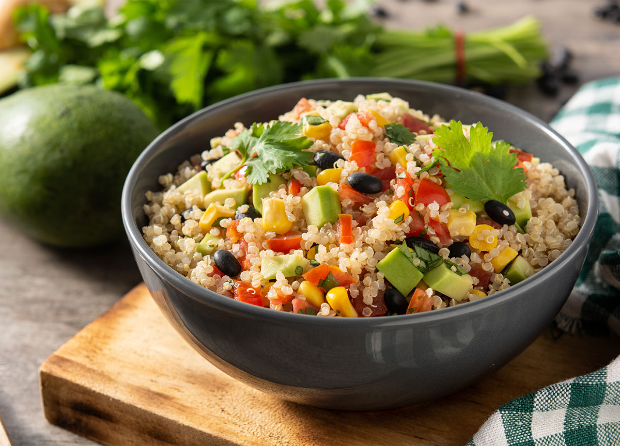 quinoa taco salad