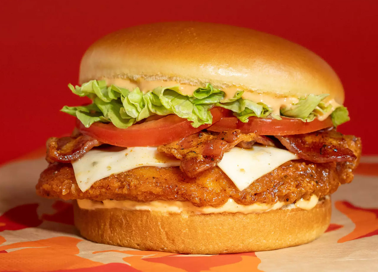 bacon royal crispy chicken sandwich