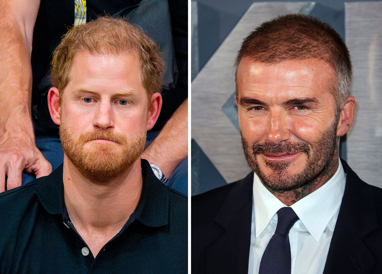 david beckham prince harry