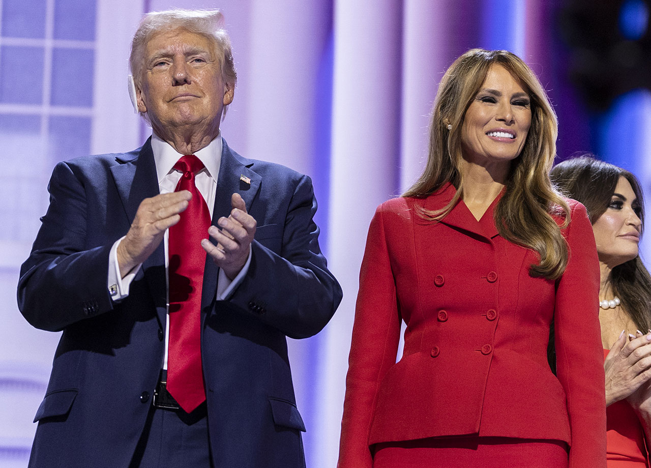 Donald and Melania Trump Republican National Convention ABC News coverage