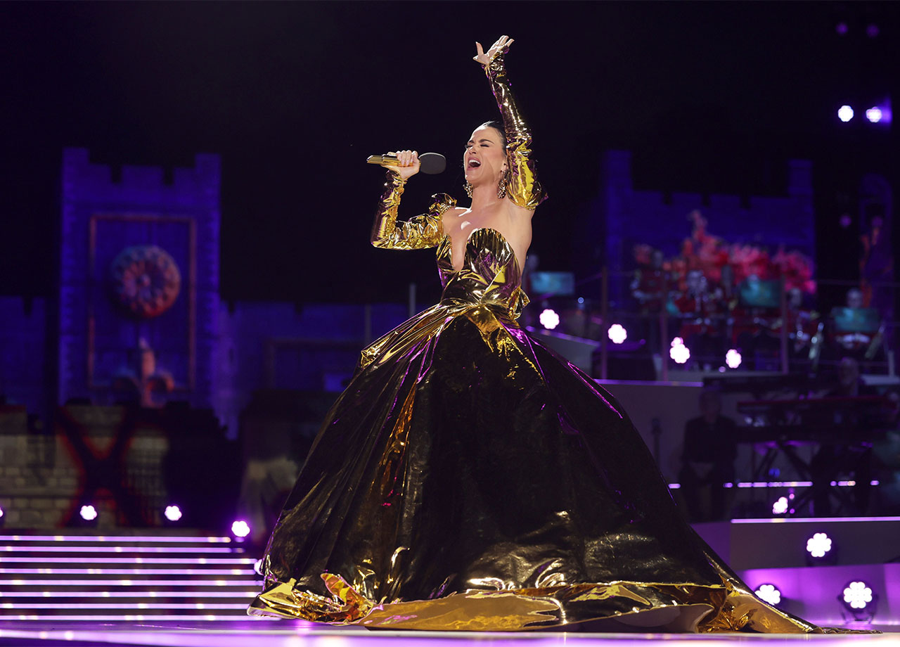 Katy Perry coronation concert