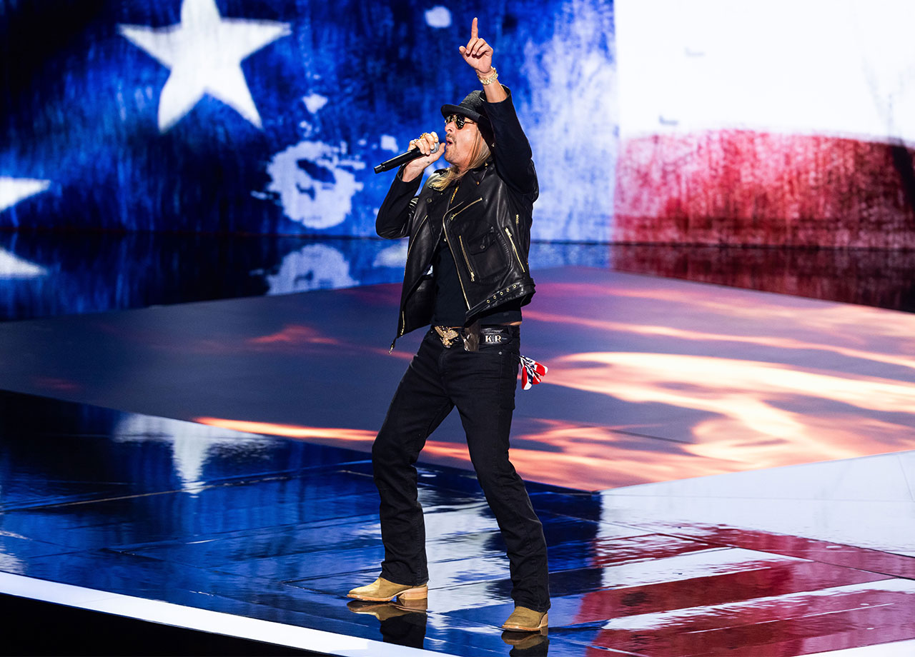 Kid Rock performs at Republican National Convention