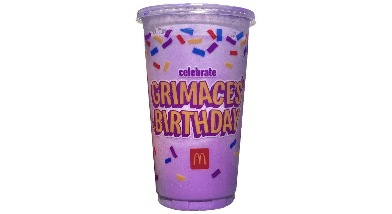 grimace shake mcdonald's