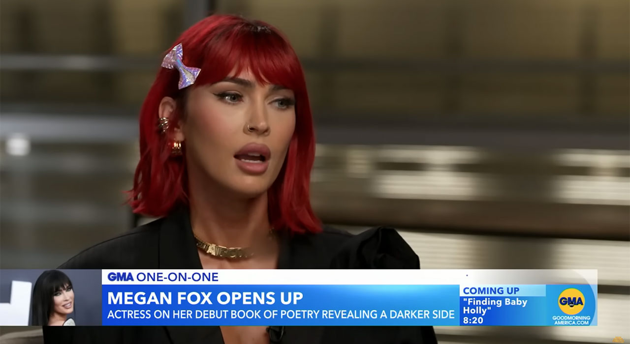 Megan Fox on Good Morning America November 2023