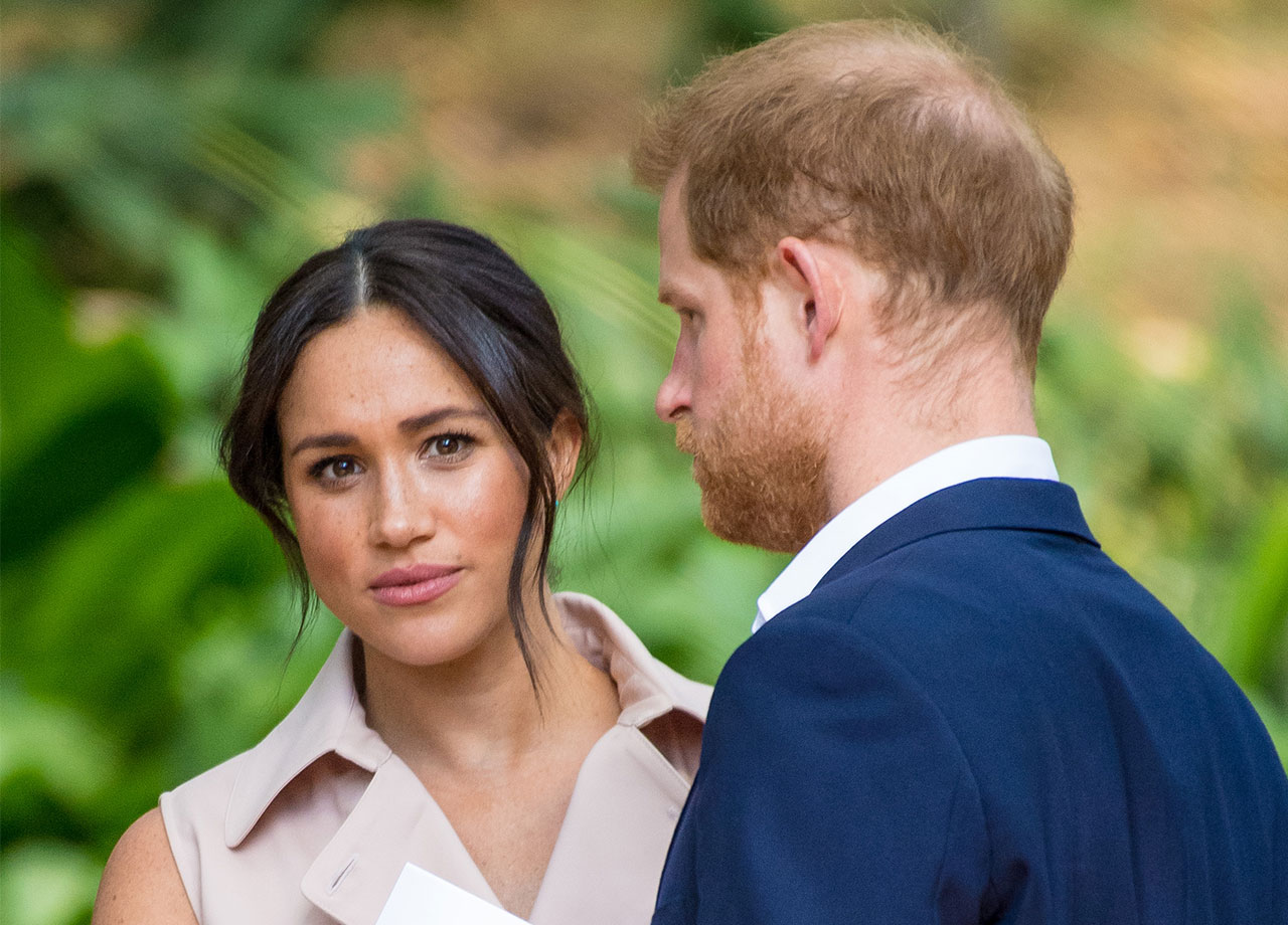 Prince Harry and Meghan Markle in South Africa