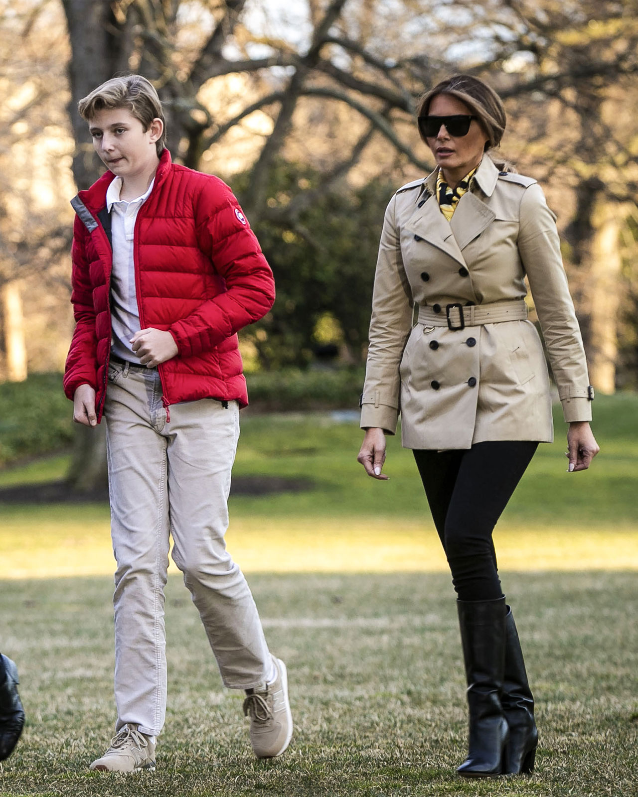 melania trump barron trump