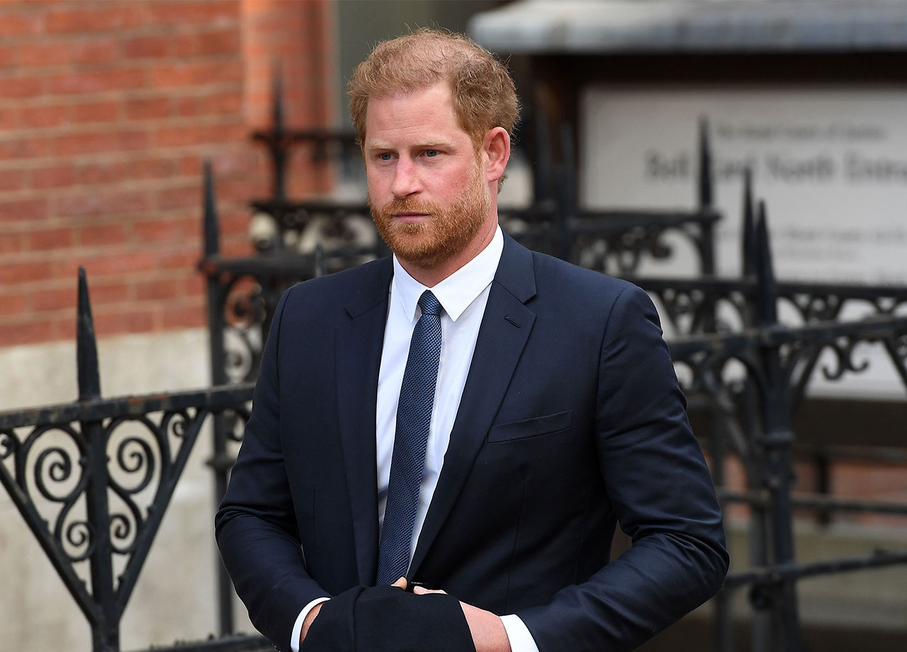 Prince Harry departs High Court in London 27th March 2023