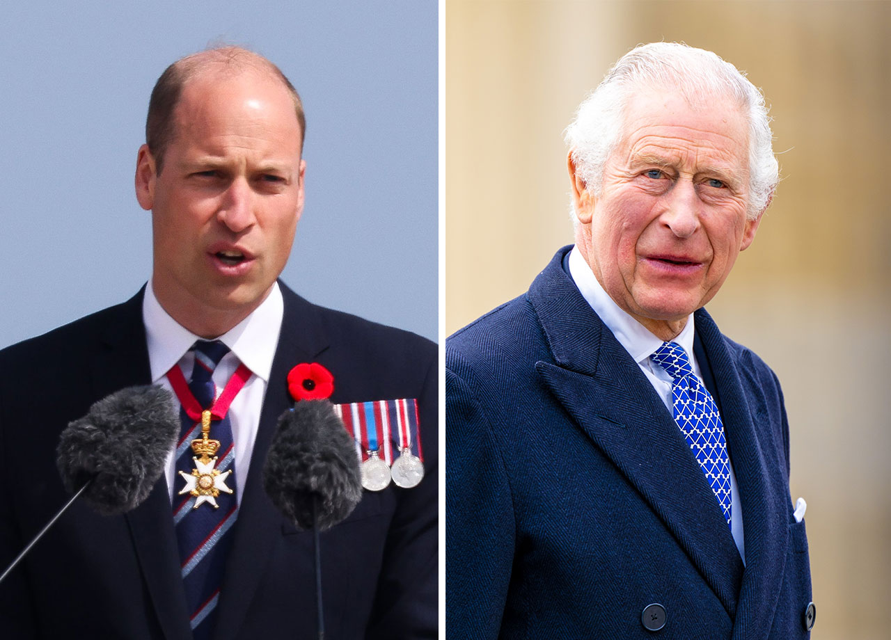 Prince William and King Charles