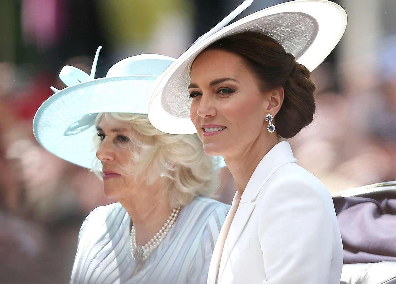 Queen Camilla Is Reportedly Trying To Outshine Kate Middleton While She ...