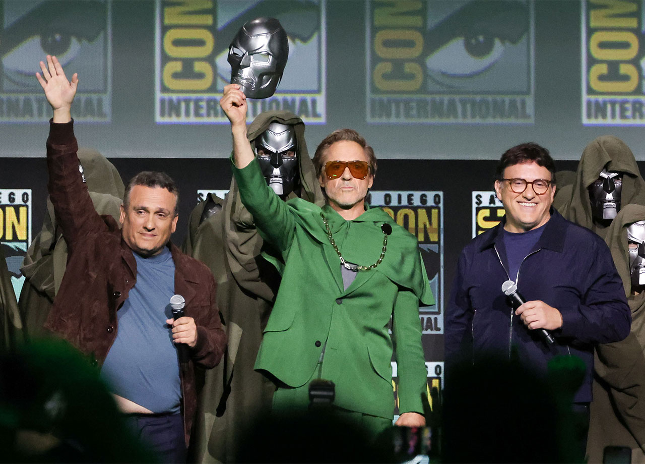 Robert Downey Jr at Marvel Studios panel Comic Con San Diego 2024