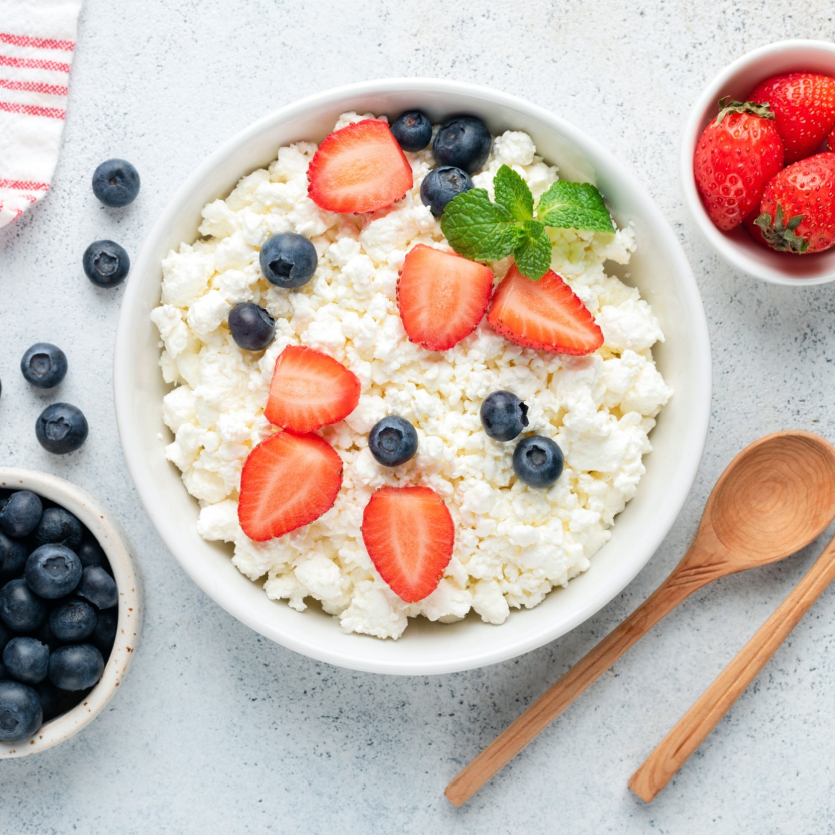 cottage cheese berries