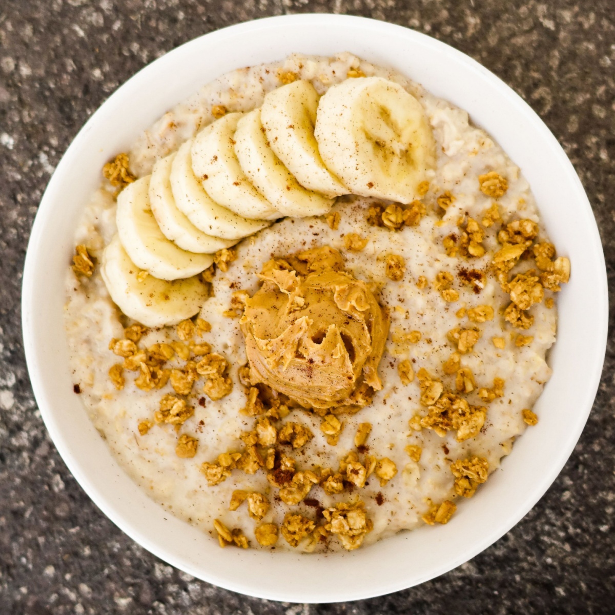 oatmeal with nut butter