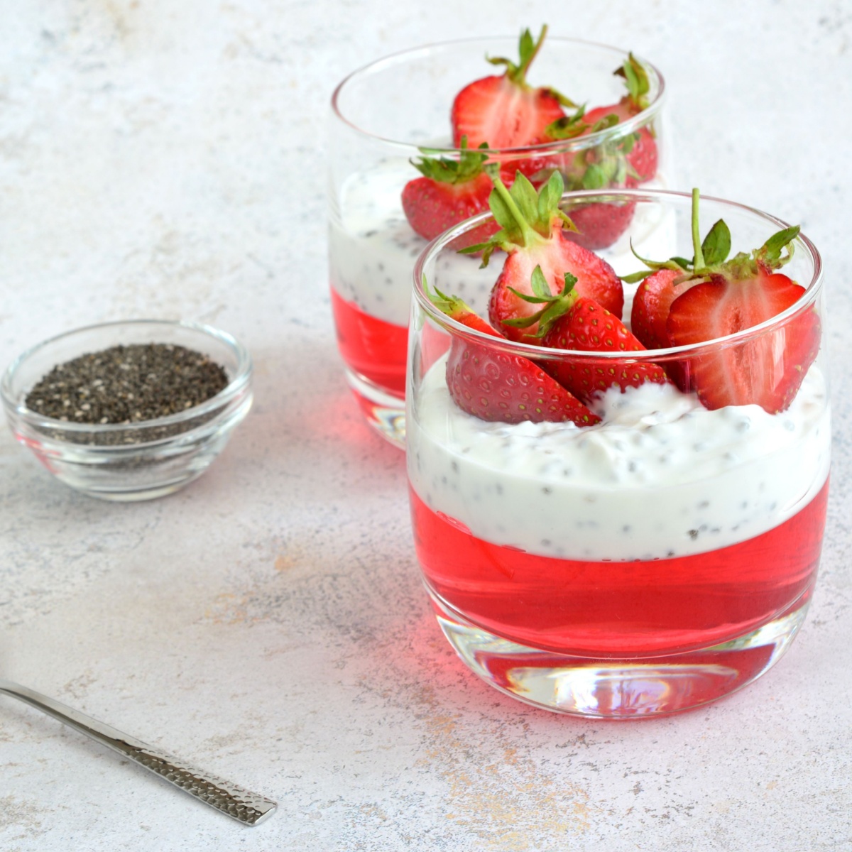 strawberry gelatin