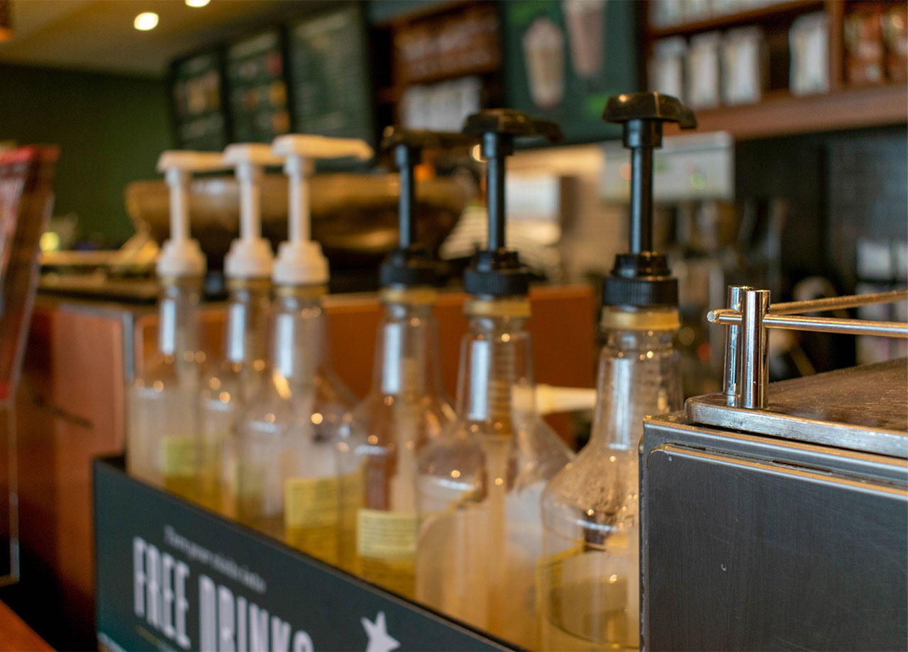 starbucks syrups