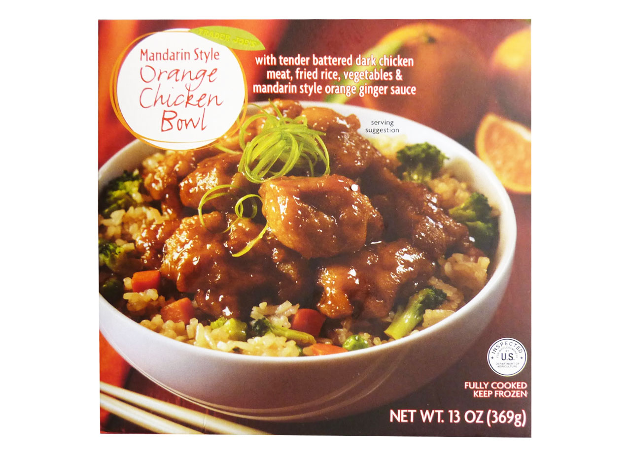 trader joes mandarin chicken bowl