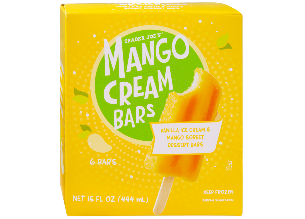 trader joes mango cream bars