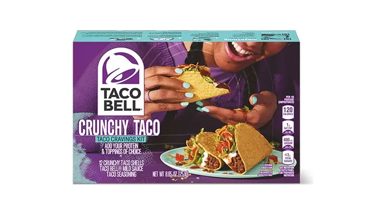 taco bell crunchy taco dinner kit